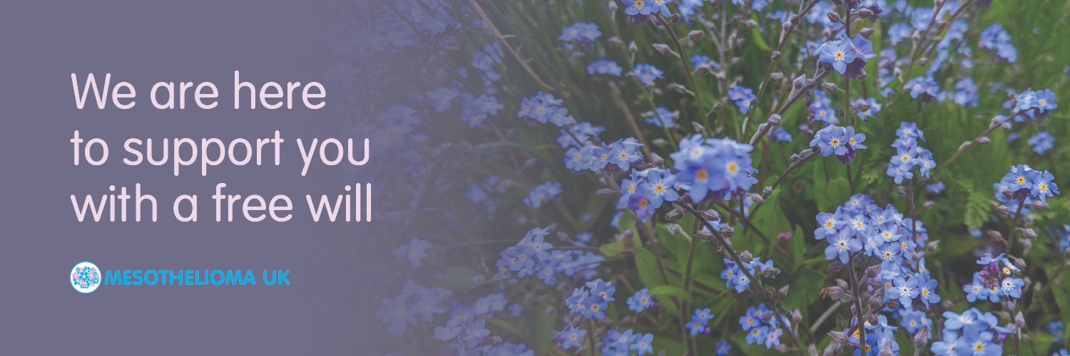 Mesothelioma UK banner