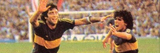 Boca Juniors context.'s banner