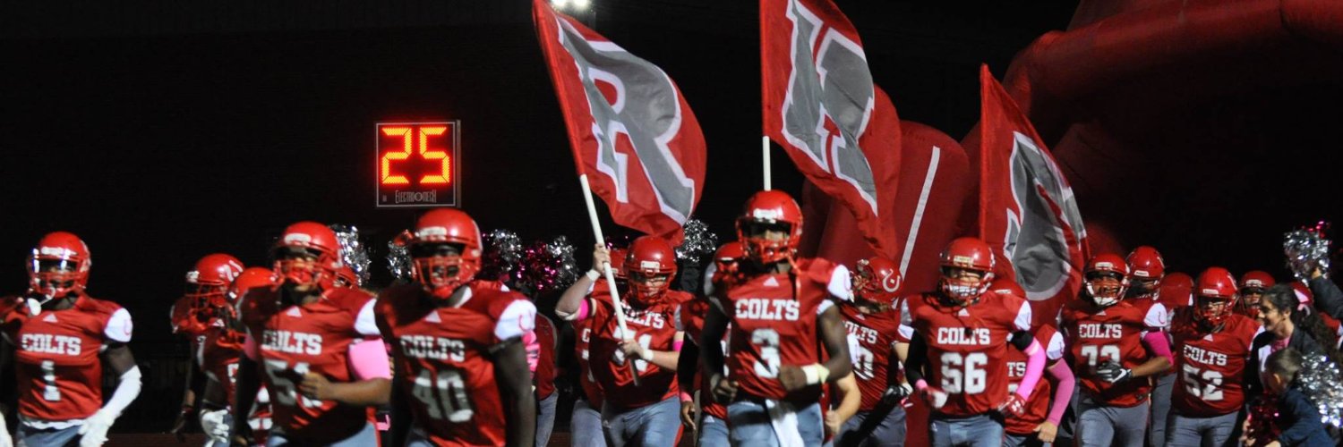 Rivercrest Colts Football banner