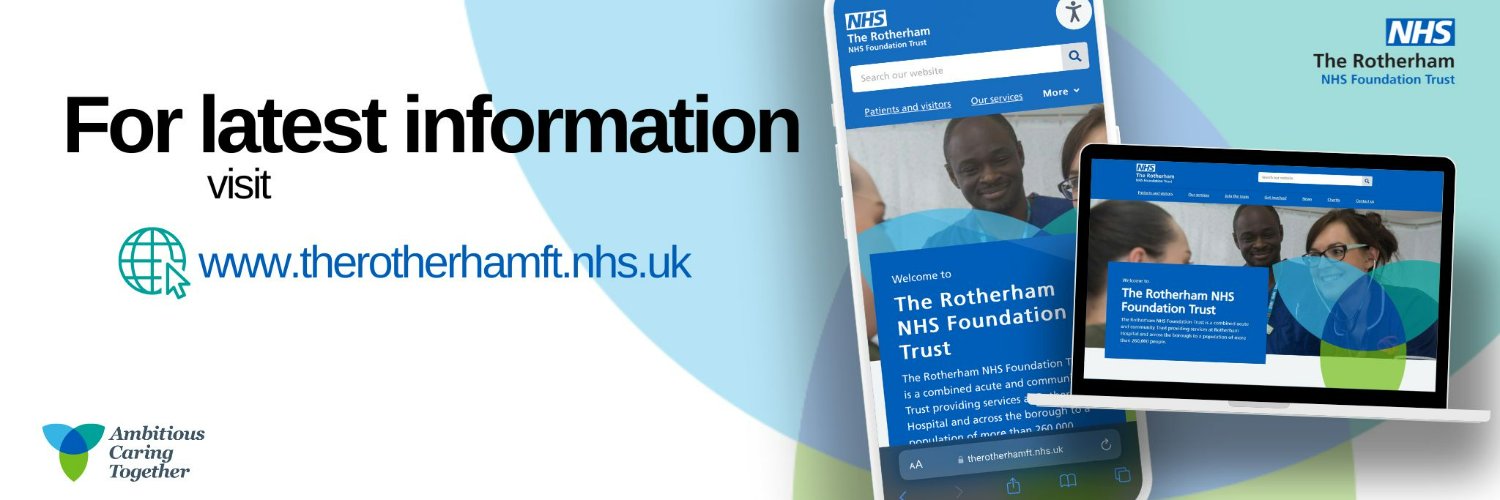 The Rotherham NHS FT Profile Banner
