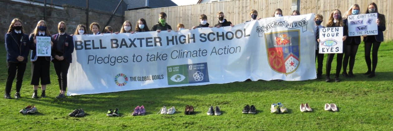 Bell Baxter HS Global Goals banner