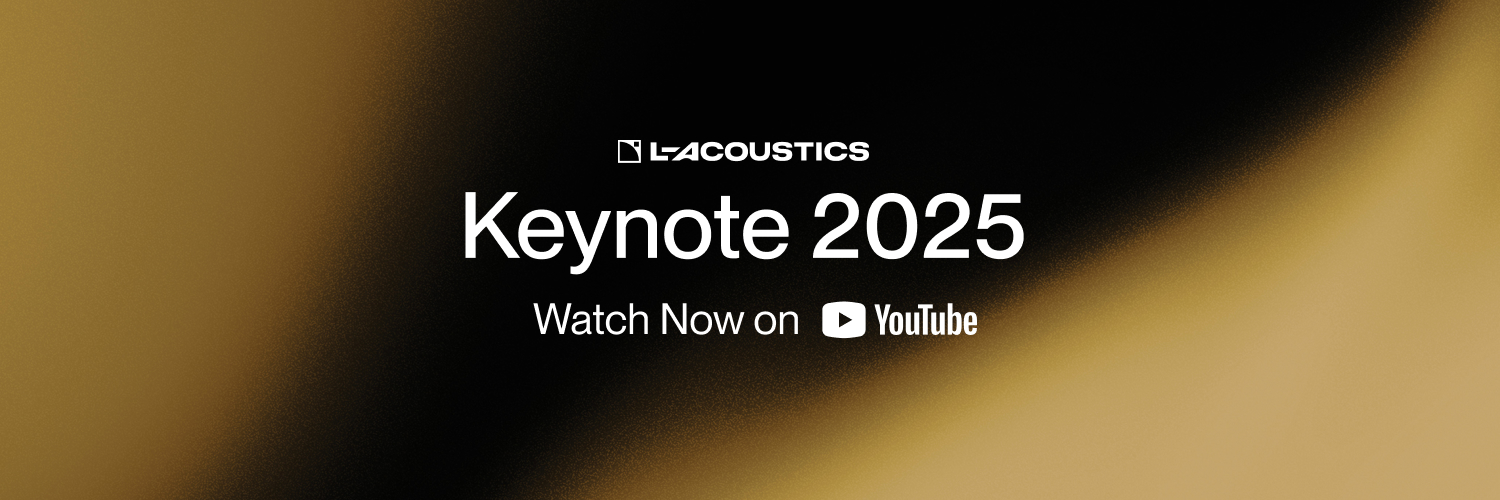 L-Acoustics banner