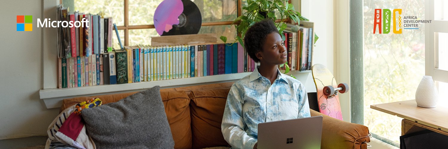 Microsoft Africa Development Center's banner