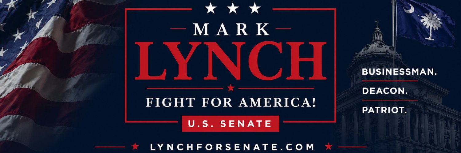 Mark Lynch for U.S. Senate banner
