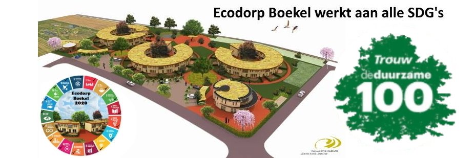 Ecodorp Boekel banner