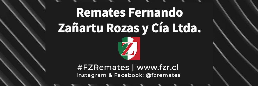 Remates Fernando Zañartu Rozas y Cía. Ltda - CHILE banner
