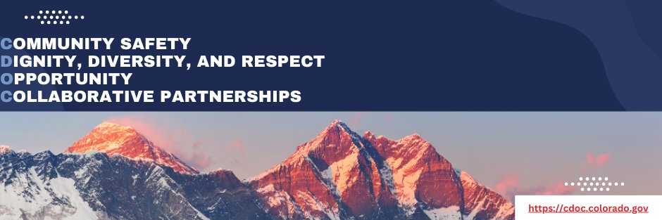 Colorado DOC banner