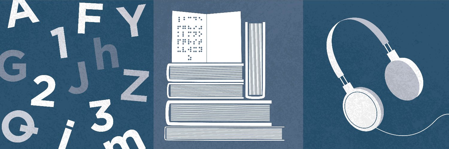 SLNC Accessible Books and Library Services banner