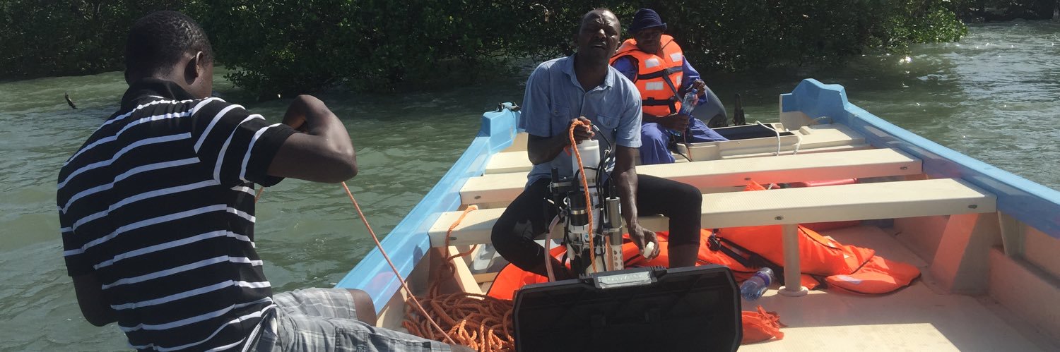 Ocean Acidification Project in Tanzania.. banner