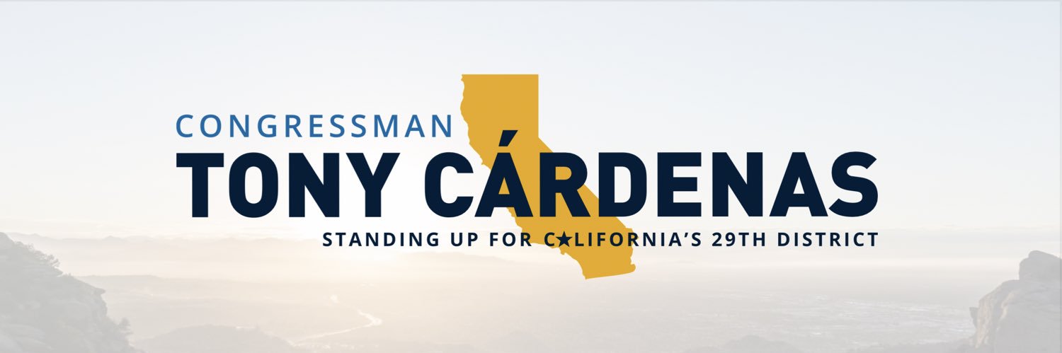 Rep. Tony Cárdenas banner
