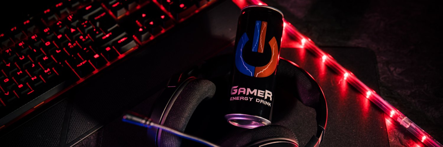 Gamer Energy Drink banner