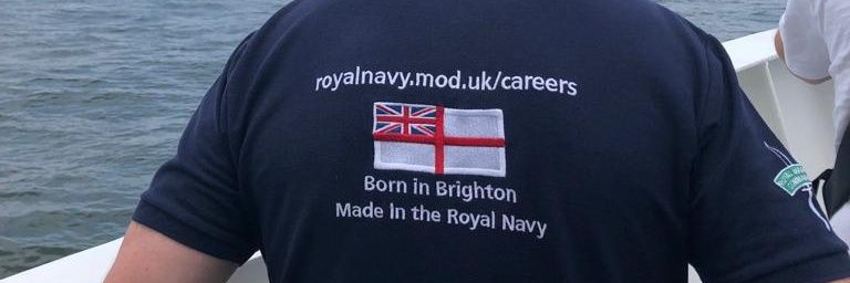 Lt Cdr Speedy Steedman Royal Navy's banner