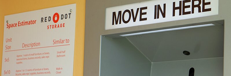 Red Dot Storage banner