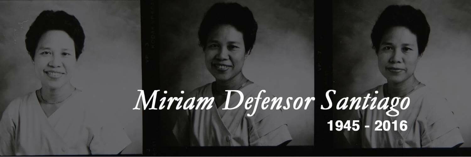 Miriam Santiago banner