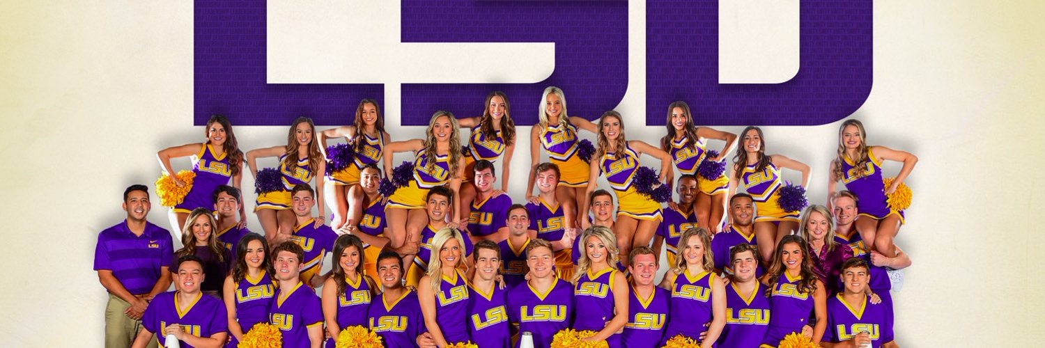 LSU Cheerleading Profile Banner