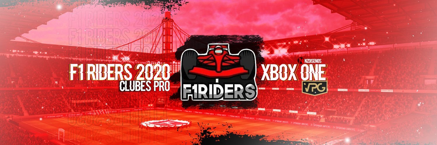 F1 Riders 2020 banner