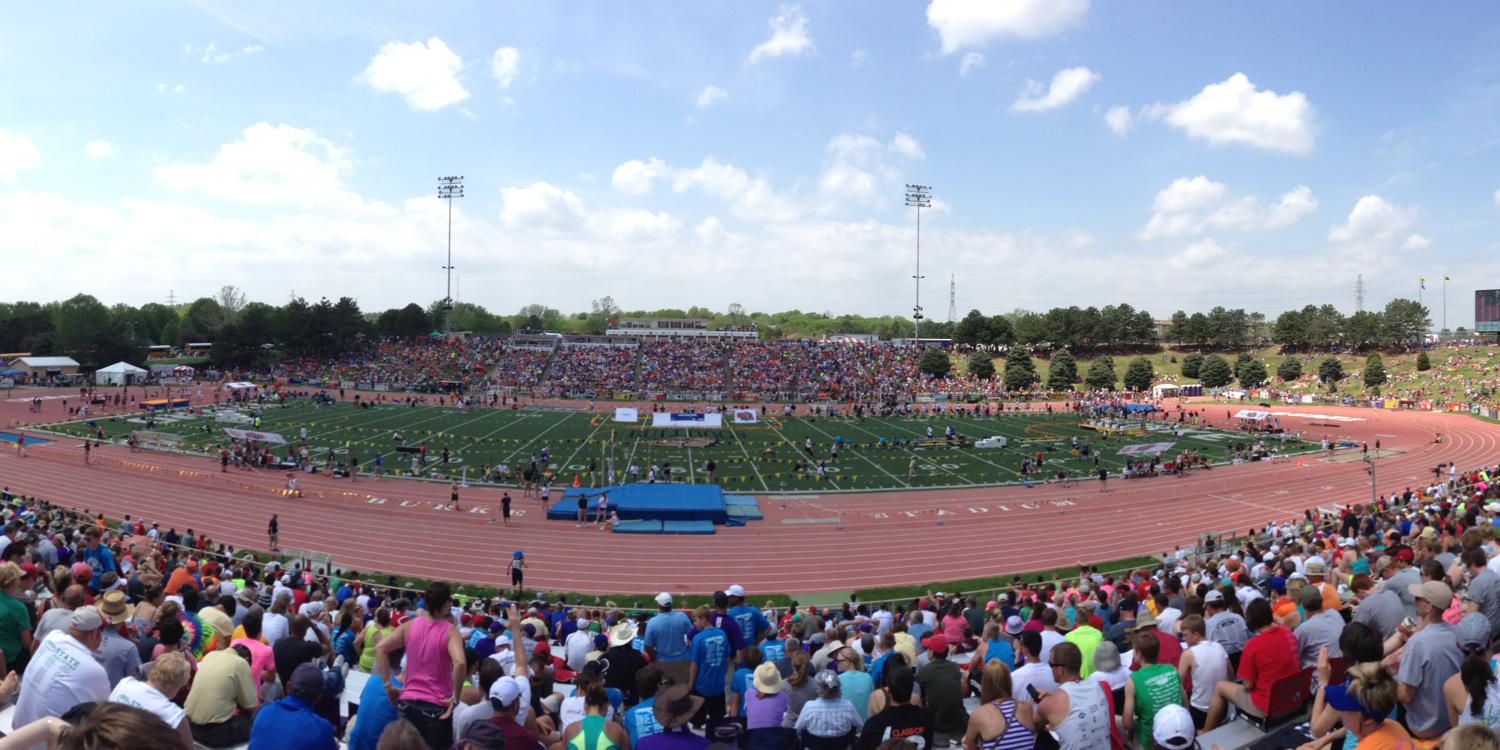 Millard North Girls T&F banner