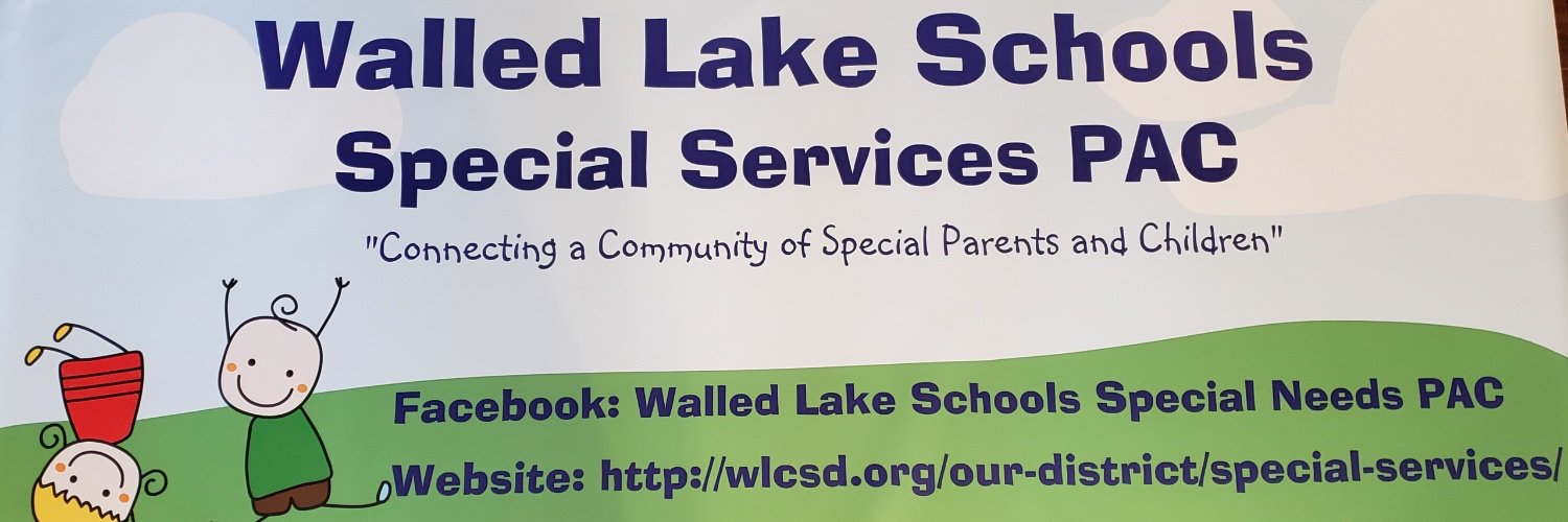Walled Lake Schools Special Needs PAC banner