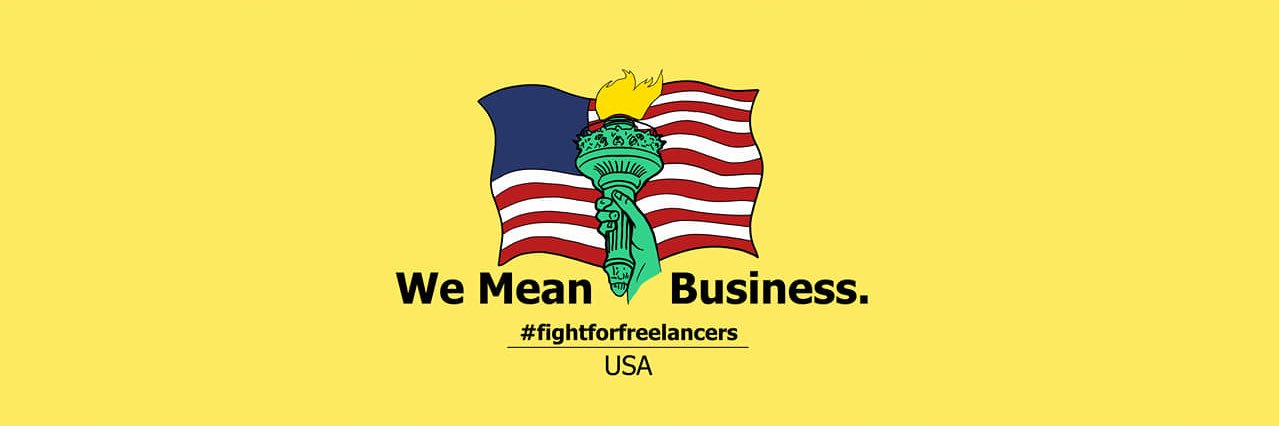 Fight for Freelancers USA's banner