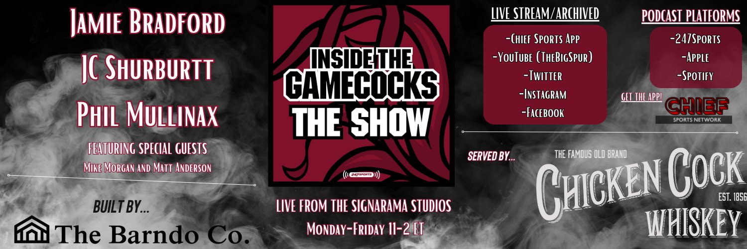 Inside The Gamecocks The Show Profile Banner