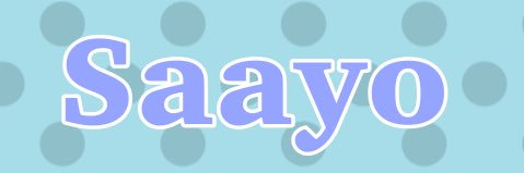 Saayo banner