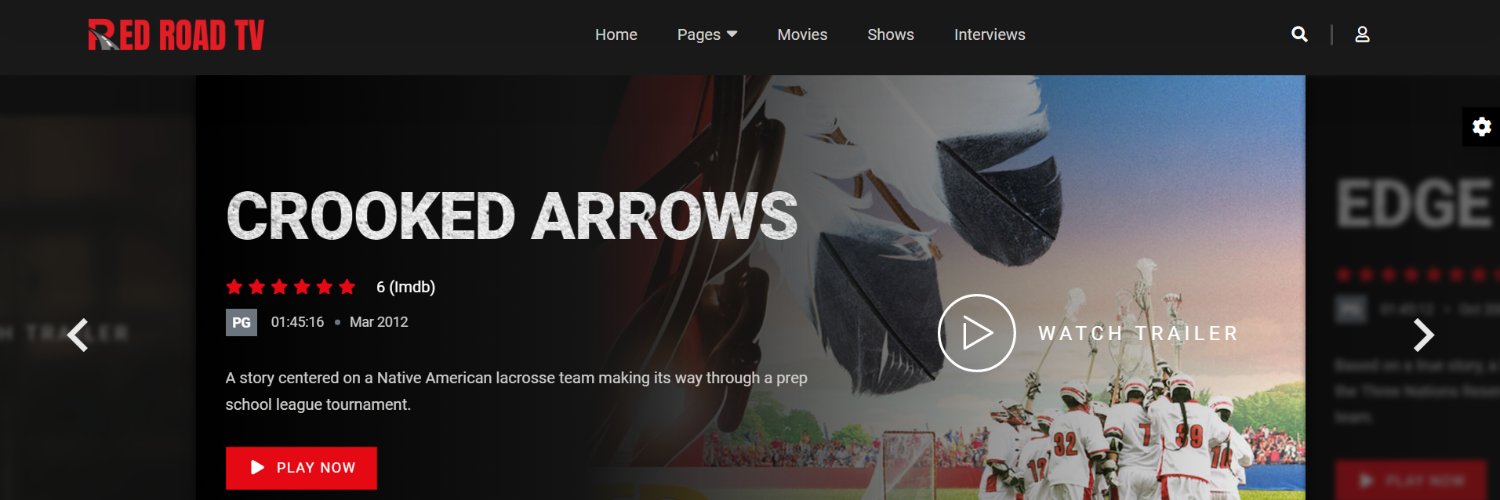 redroadtv's profile banner image