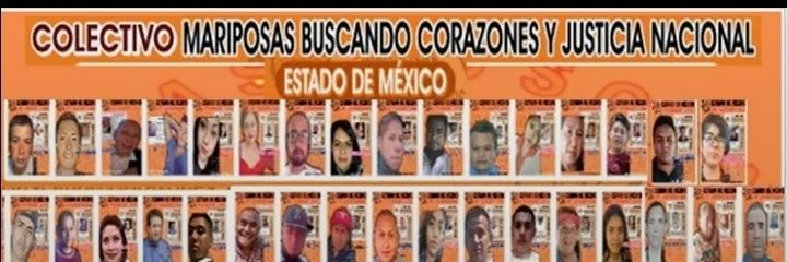 Mariposas Buscando Corazones y Justicia Nacional. banner