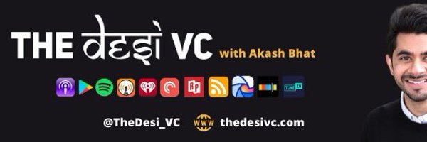 The Desi VC Podcast Profile Banner