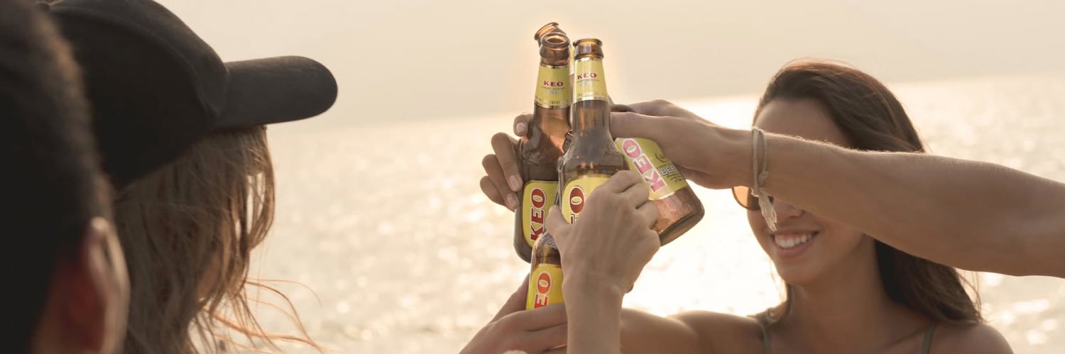 KEO Beer banner