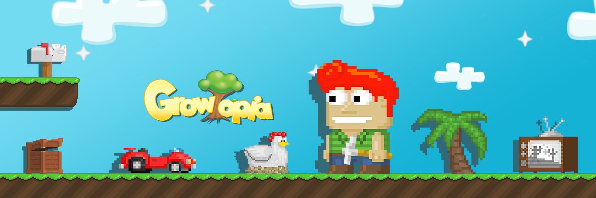 Growtopia Official banner