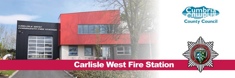 Carlisle West Fire Station banner