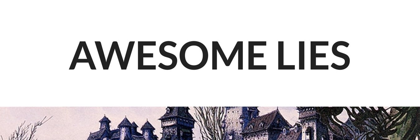 AwesomeLiesBlog banner