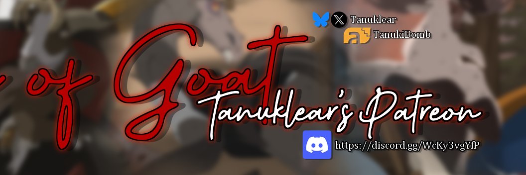 🔞 | MOVING ➡️ tanuklear.bsky.social 🦋 banner