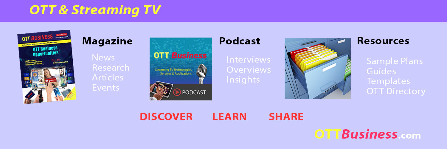 OTT Business Magazine banner