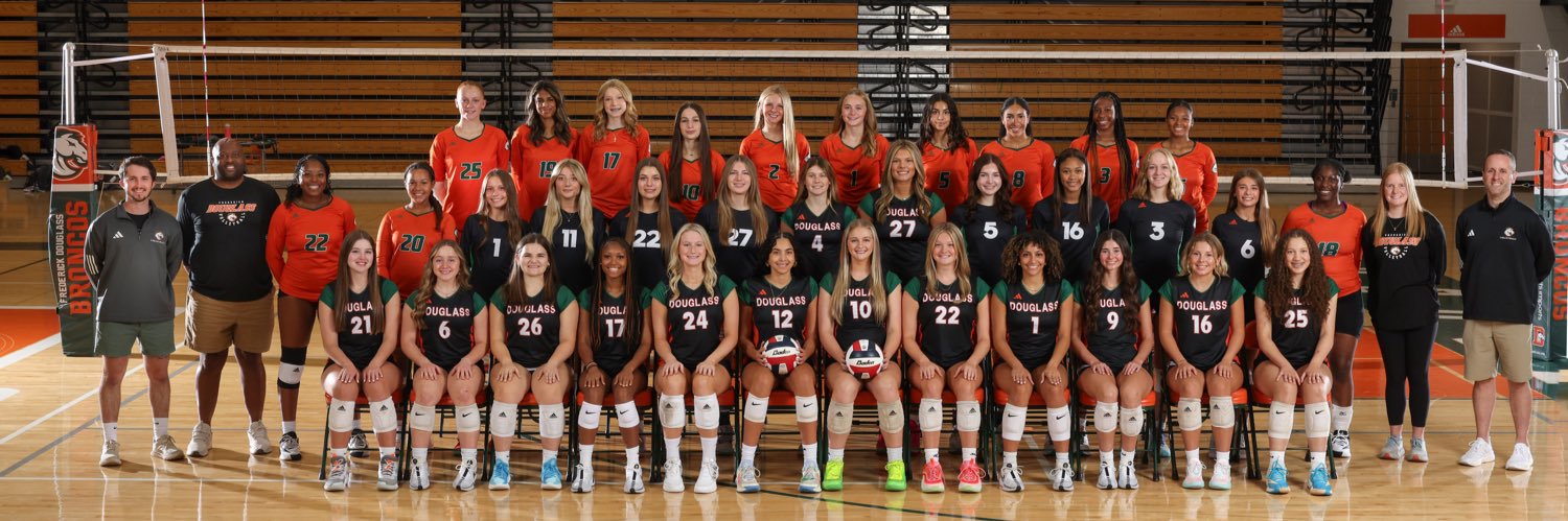 Douglass Volleyball banner