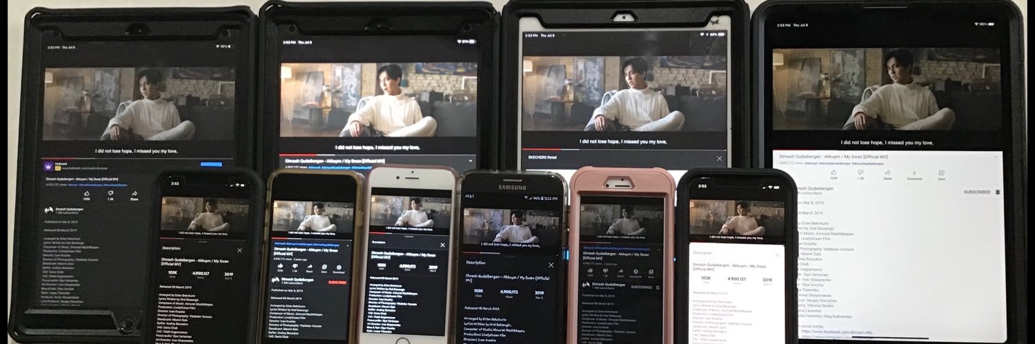 Dimash Streaming Queen banner