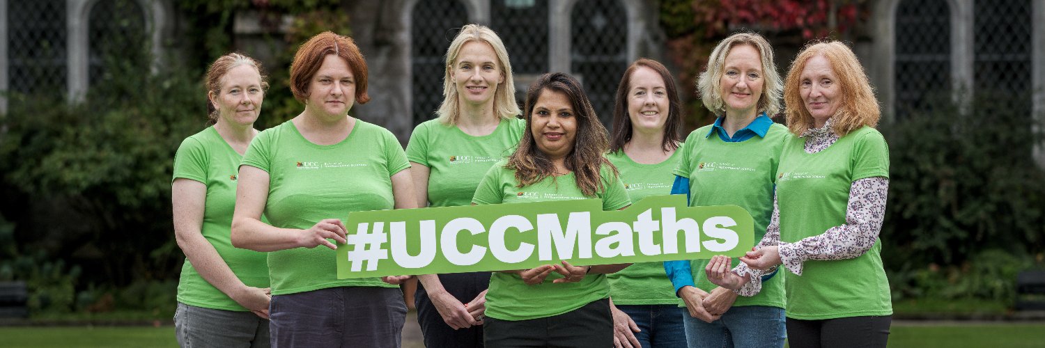 UCC Math Sciences banner