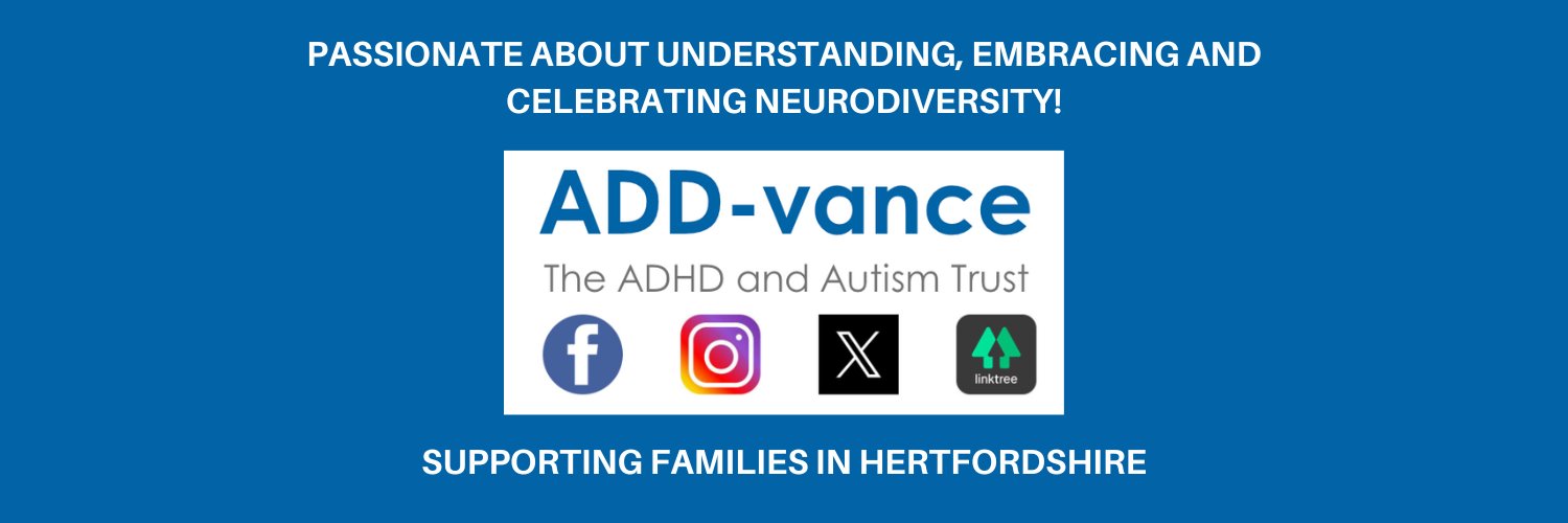 ADD-vance ADHD and Autism Trust's banner