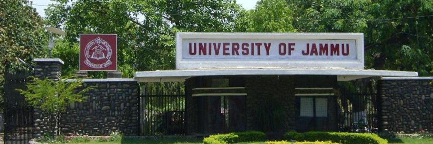 University of Jammu Profile Banner