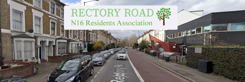 Rectory Rd N16 Residents Association 🚶🏾‍♂️🚴 🌳's banner