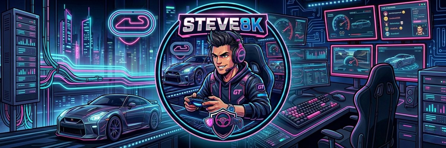 Steve8K | アペックス・スティーブ banner