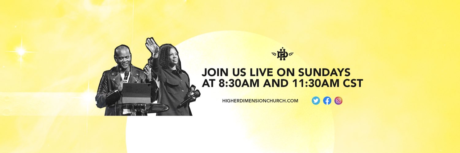 Higher Dimension Church banner