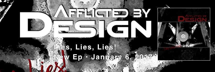Afflicted By Design banner