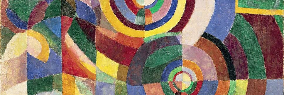 Sonia Delaunay's banner