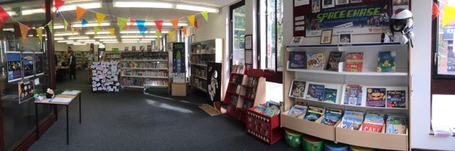 Cuffley Library banner