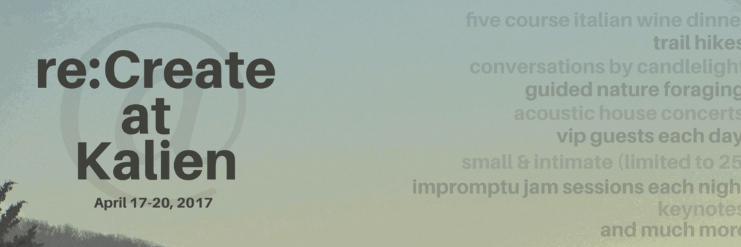 re:Create Conference banner