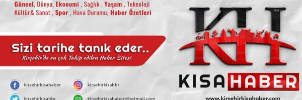 Kırşehir Kısa Haber 🇹🇷 Profile Banner