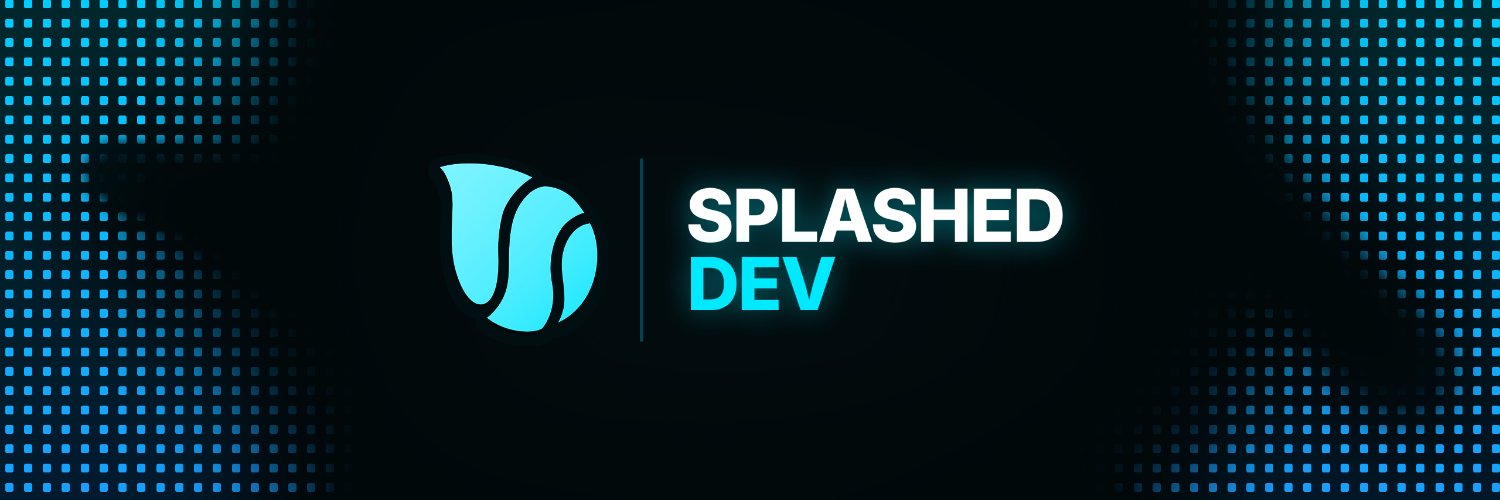 SplashedDev banner