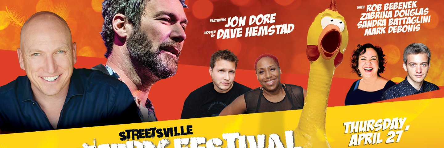 Streetsville Comedy Festival banner