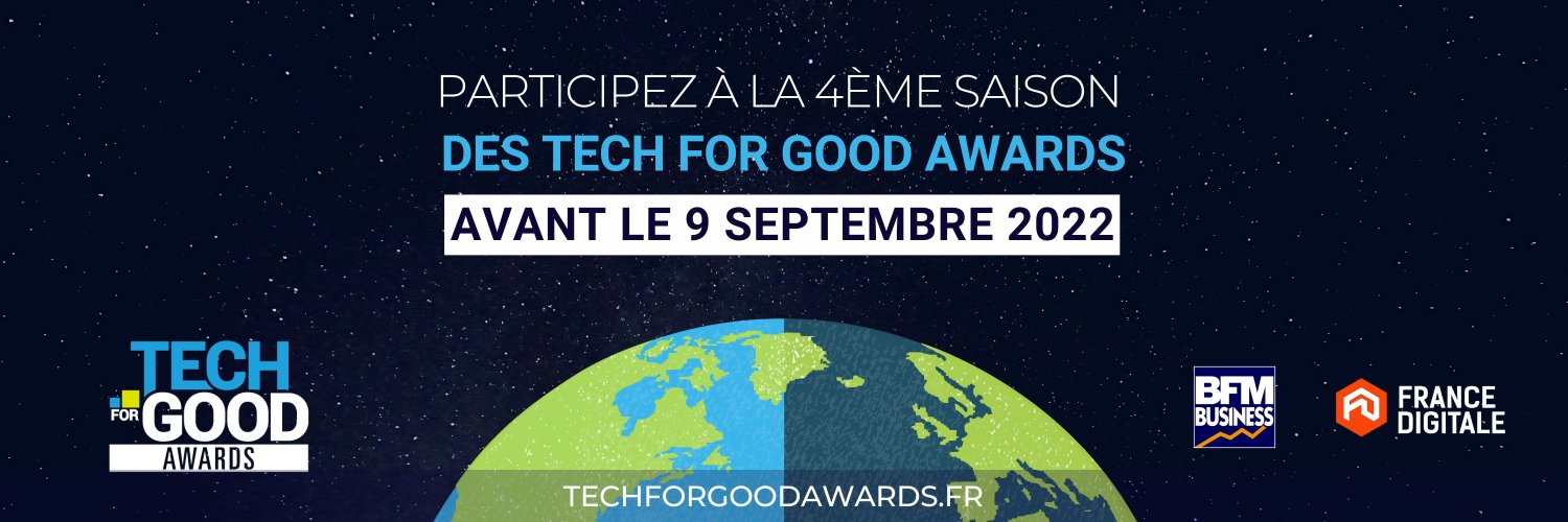 Tech For Good Awards banner